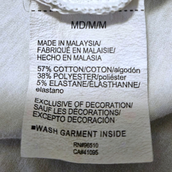 Under Armour Project Rock Gradient Tee Mens Medium White Gray Loose Fit Casual - Picture 7 of 11